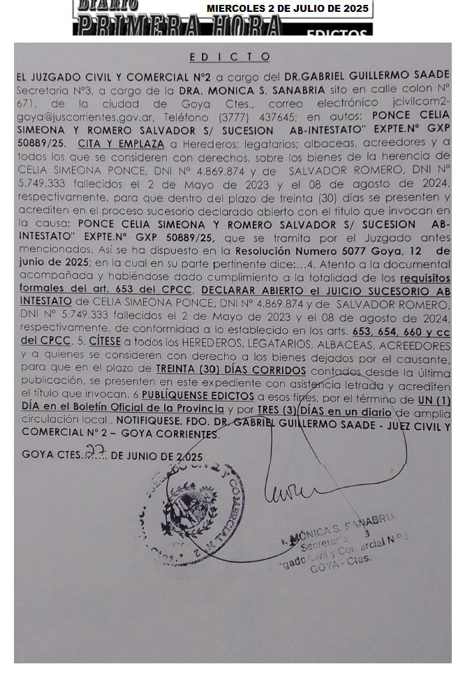 PONCE ROMERO DIA 2