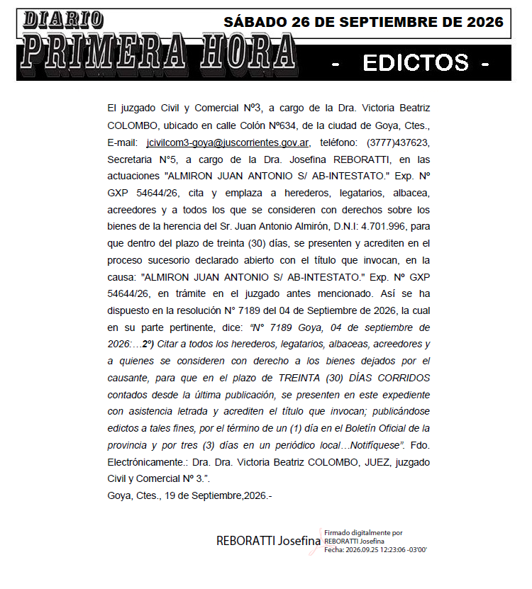 POZZER EDICTO DIA 2