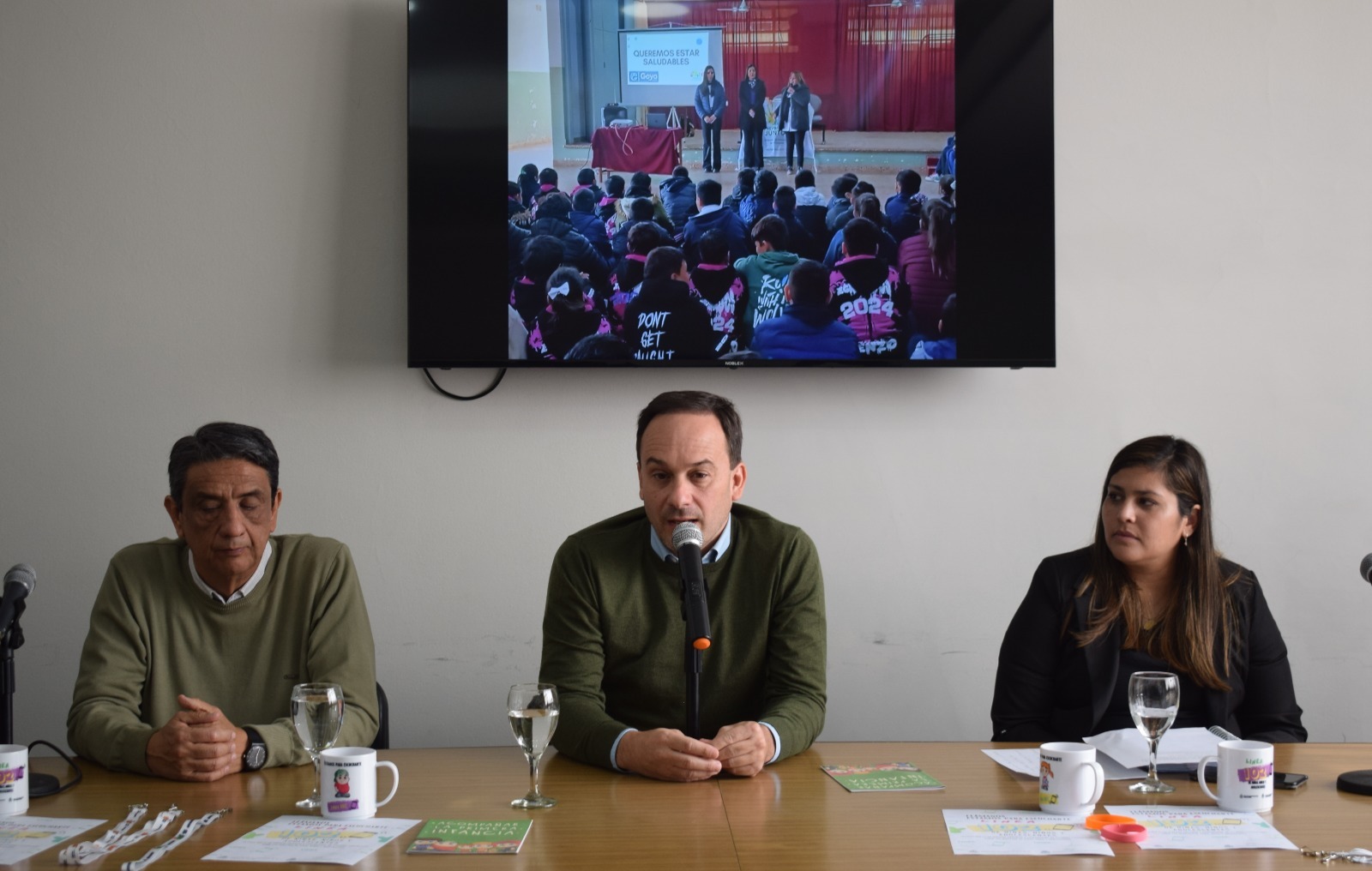 TRABAJO EN EQUIPO: SE PRESENTÓ PROGRAMA INTEGRAL “INFANCIA PROTEGIDA”