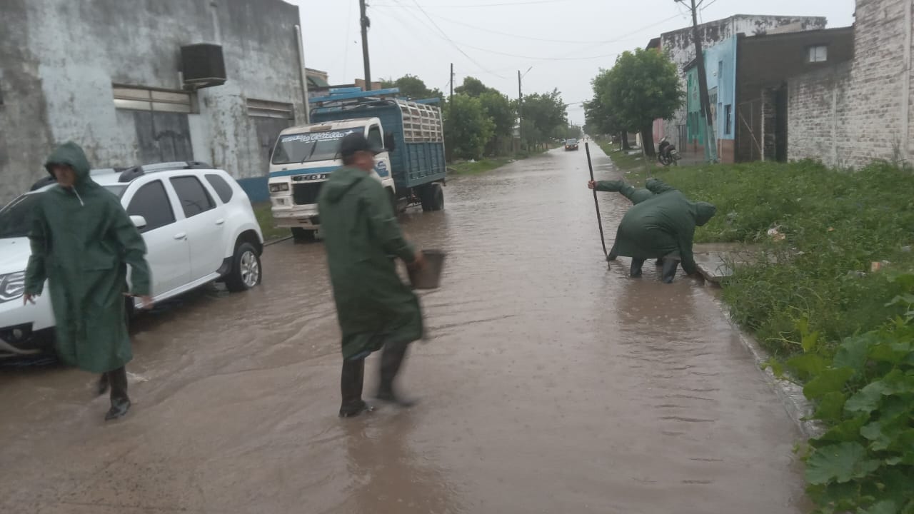 LLUVIAS EN GOYA: ESTE JUEVES SE REGISTRARON 55 MILÍMETROS HASTA LAS 9 HORAS