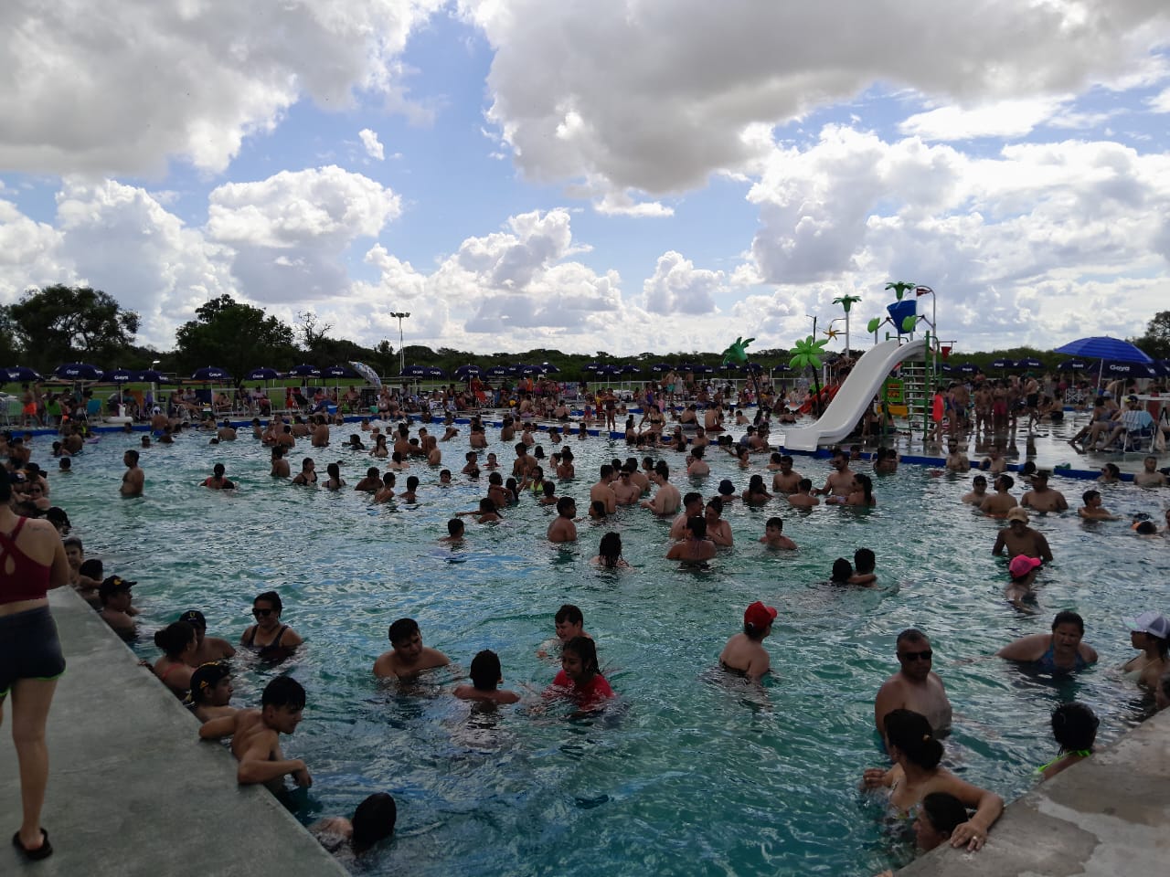 PARQUE ACUÁTICO GOYA: 1400 VISITANTES DISFRUTARON DEL ESPACIO EL DOMINGO