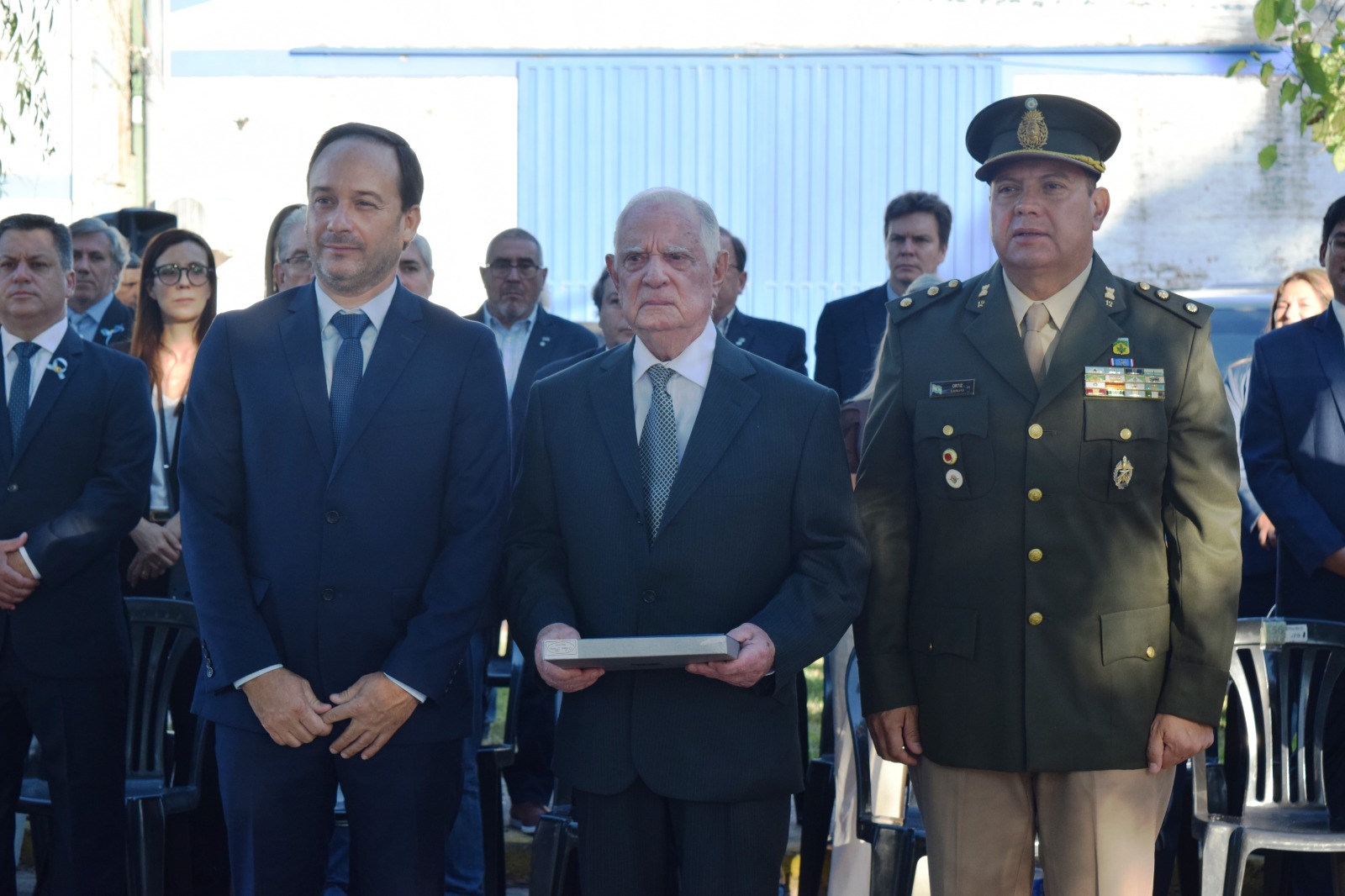 EMOTIVO RECONOCIMIENTO AL VGM CORONEL JORGE LUIS LÓPEZ: LA MUNICIPALIDAD DE GOYA DESTACÓ SU VALENTÍA Y LEGADO