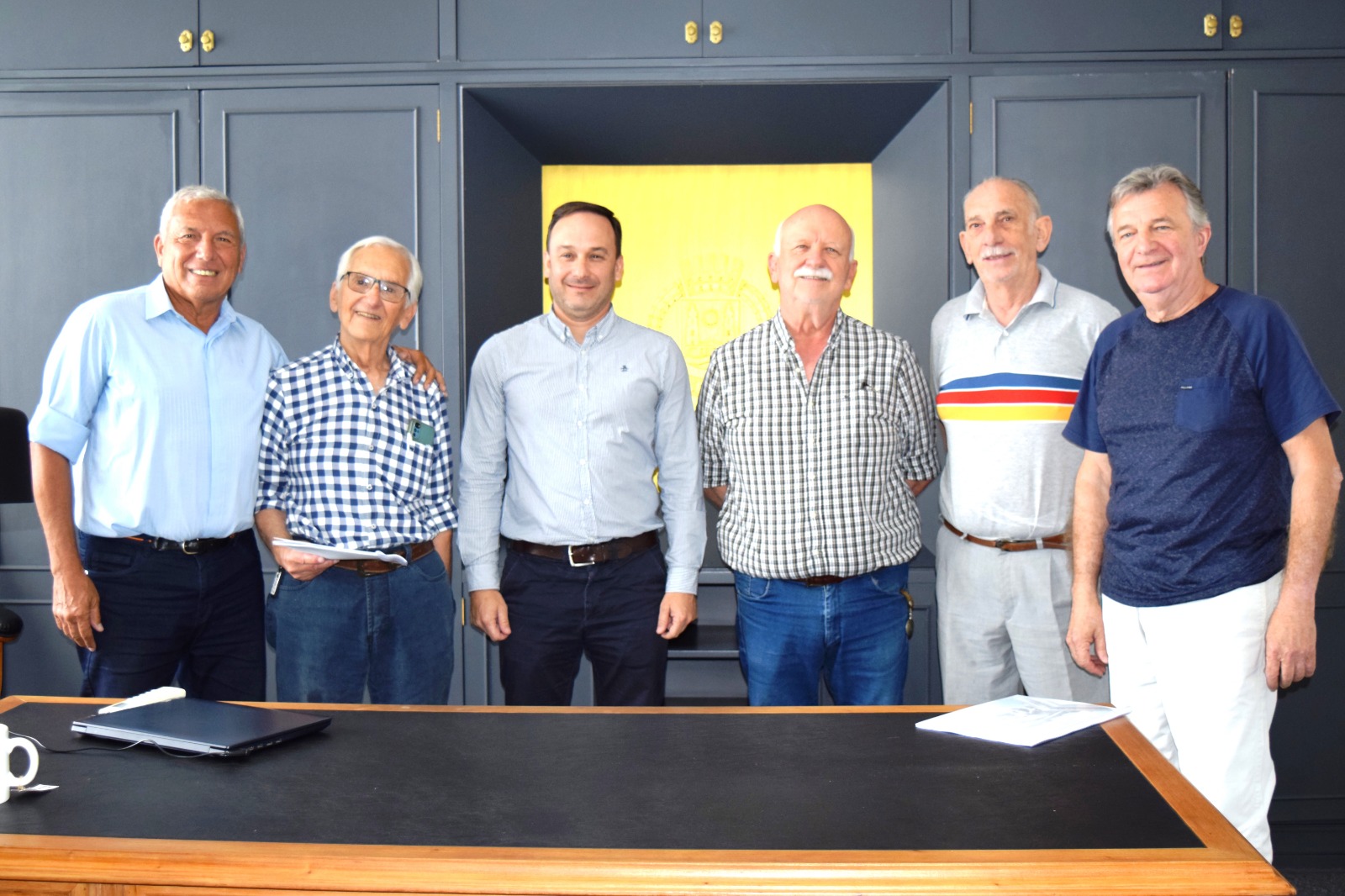 PRIMERA RADICACIÓN HISTÓRICA DE GOYA: MARIANO HORMAECHEA SE REUNIÓ CON EXINTENDENTES 