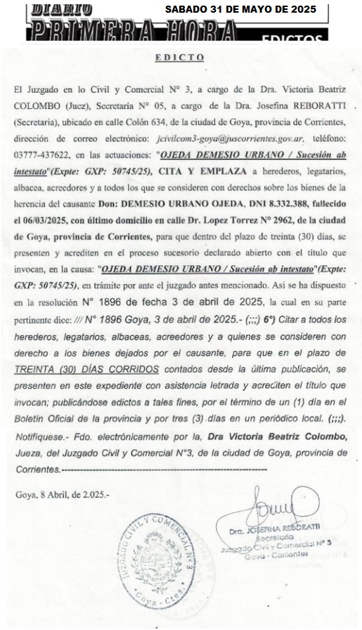 ROBERTO ORTIZ DIA 1