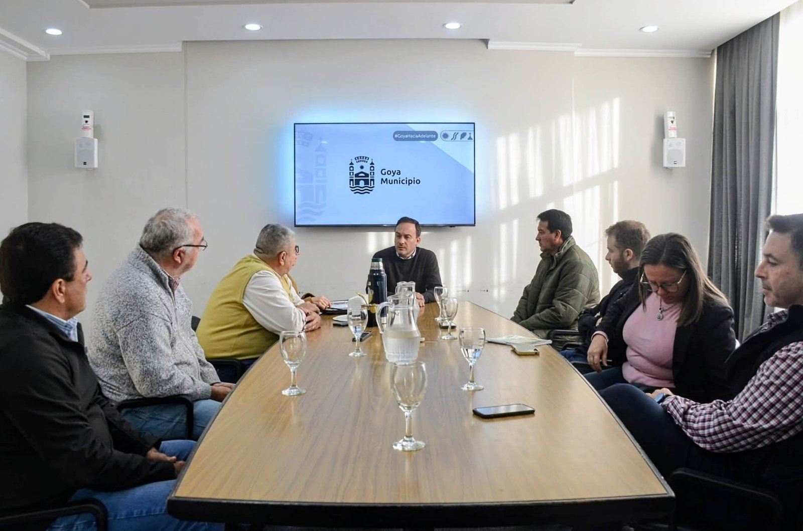 Reunion Intendente con AGENRPO y Parque Industrial