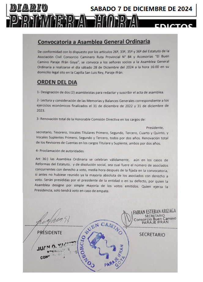 SABADO 7 DE DICIEMBRE DE 2024 DIA 3 IFRAN