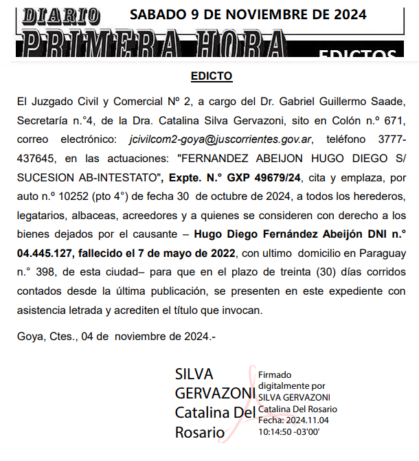 SABADO 9 DE NOVIEMBRE DE 2024 DIA 2 RAJOY