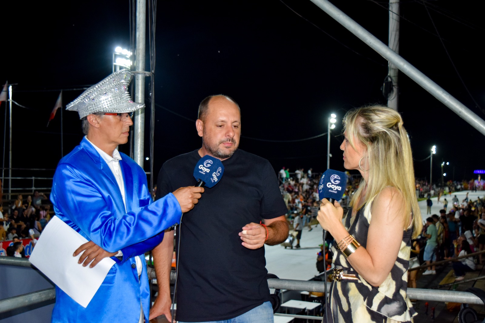 SECRETARIO DE TURISMO DE GOYA SATISFECHO POR EL DEBUT DE LAS COMPARSAS