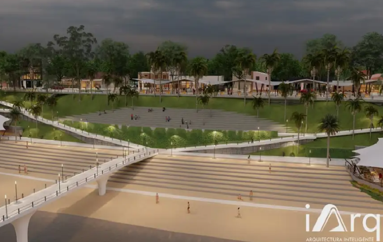 Ituzaingó se proyecta a futuro: Juan Pablo Valdés presentó la mega obra de la Costanera