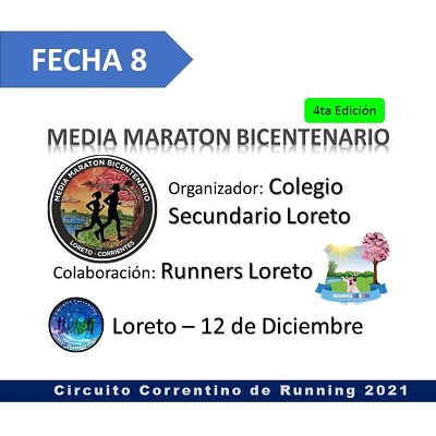 ULTIMA FECHA DEL CIRCUITO CORRENTINO DE RUNNING