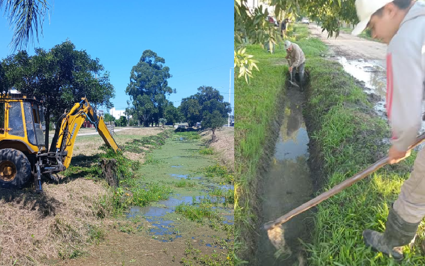 TRABAJOS DEL PRODEGO: MANTENIMIENTO DE CANALES A CIELO ABIERTO Y LIMPIEZA DE ALCANTARILLAS