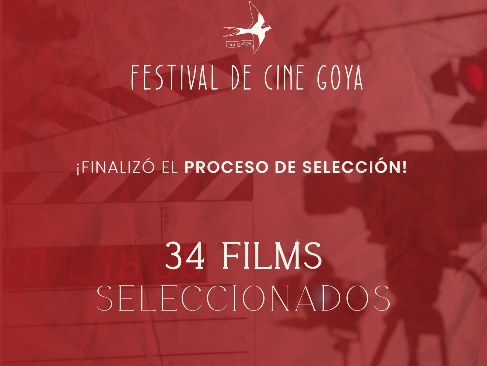 34 films compiten en el 3° Festival de Cine Goya