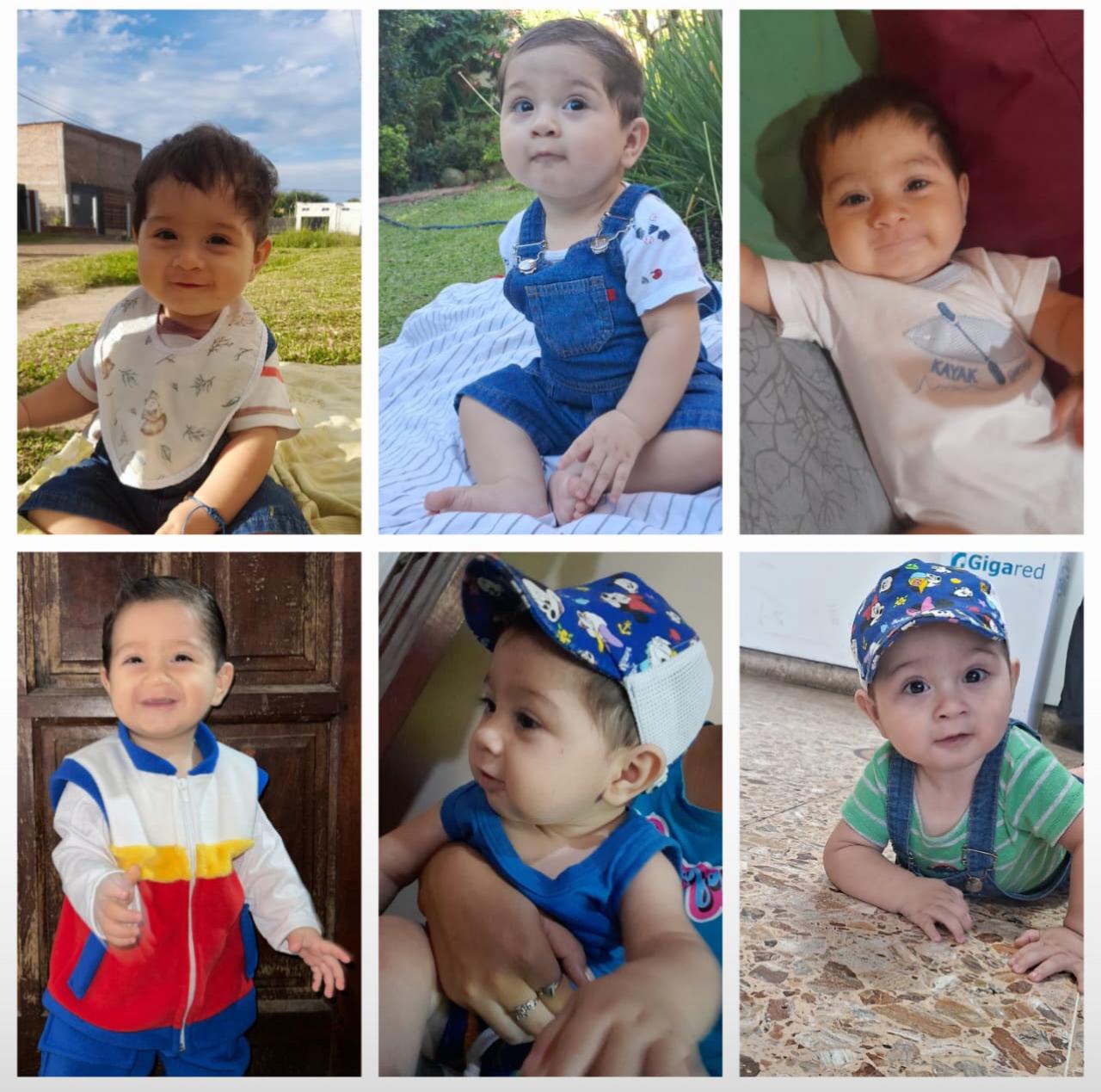 ¡Feliz primer añito de vida Santiago Pereyra Medina!