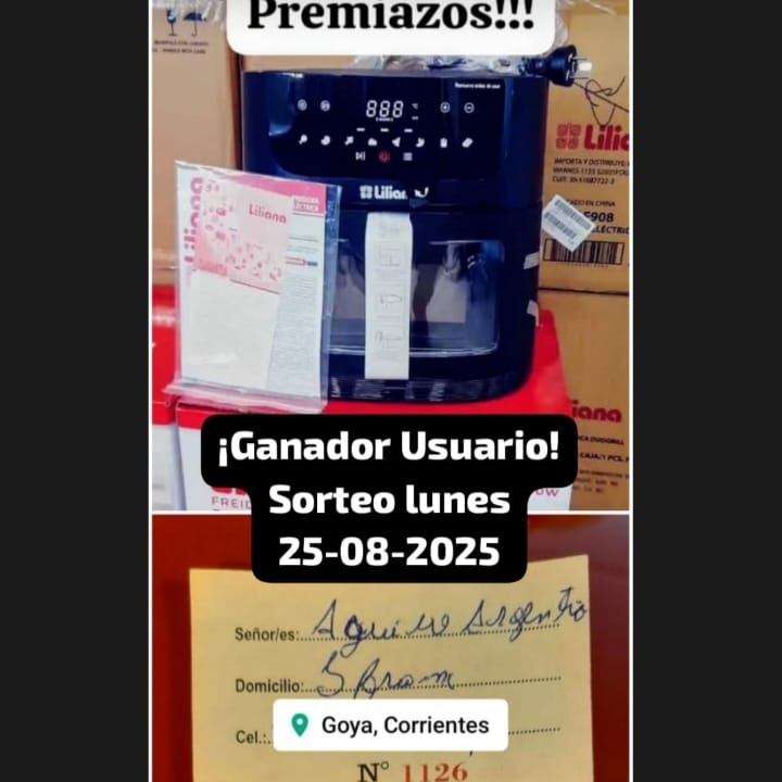 AGUIRRE ARGENTINO ARISTIDE, SEGUNDO GANADOR DEL SORTEO DE AMARILLA GAS