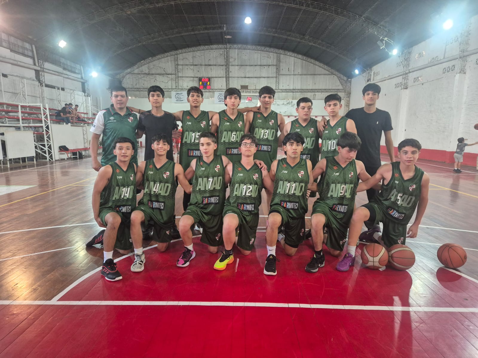 LIGA RÍO PARANÁ U15 MASCULINO: AMAD GANÓ EN LA DOBLE JORNADA EN ESQUINA
