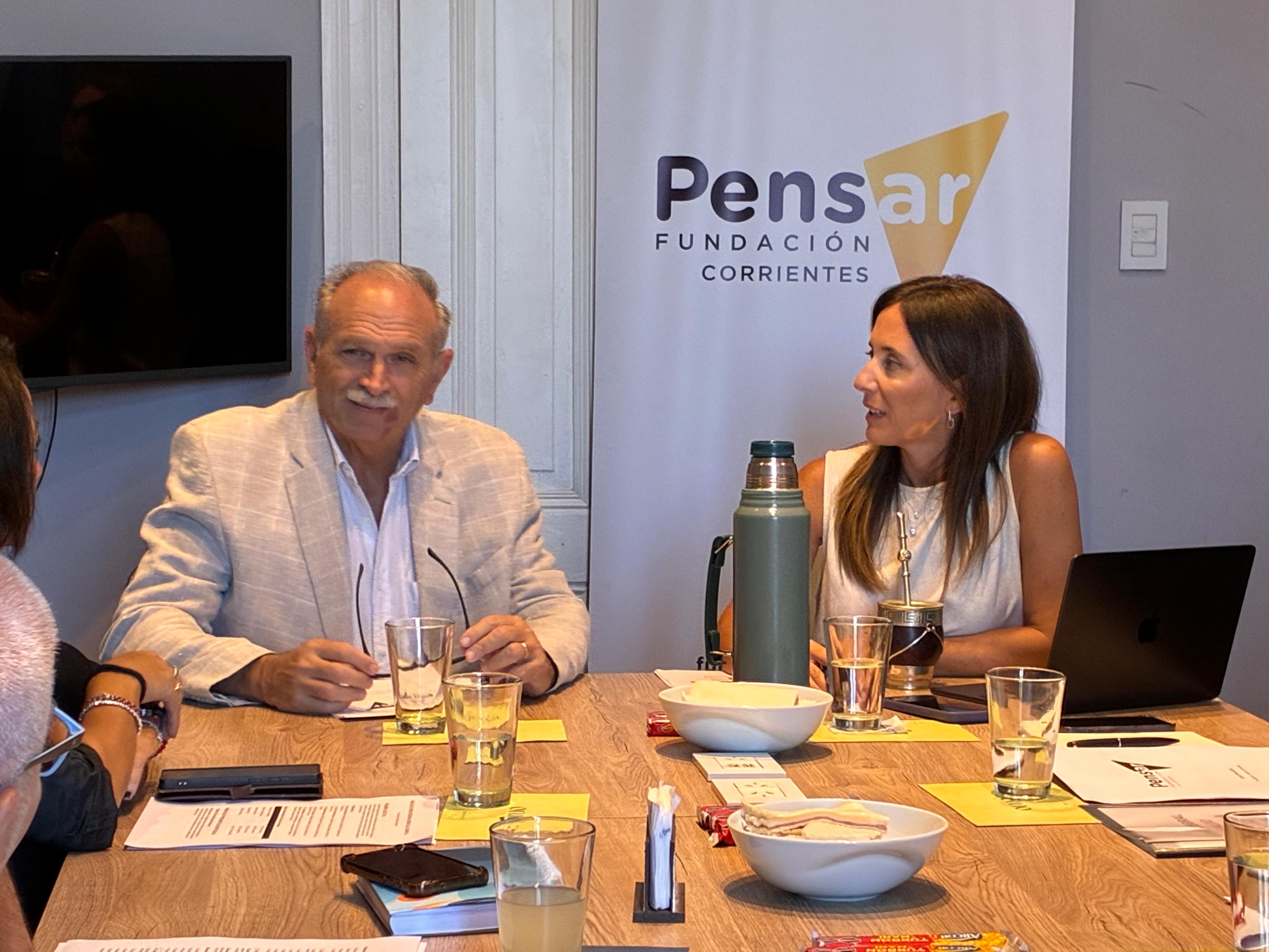 FUNDACIÓN PENSAR CORRIENTES PRESENTÓ AL MINISTRO EMILIO LANARI UN INFORME SOBRE LA SITUACIÓN DE LA SALUD MENTAL EN LA PROVINCIA