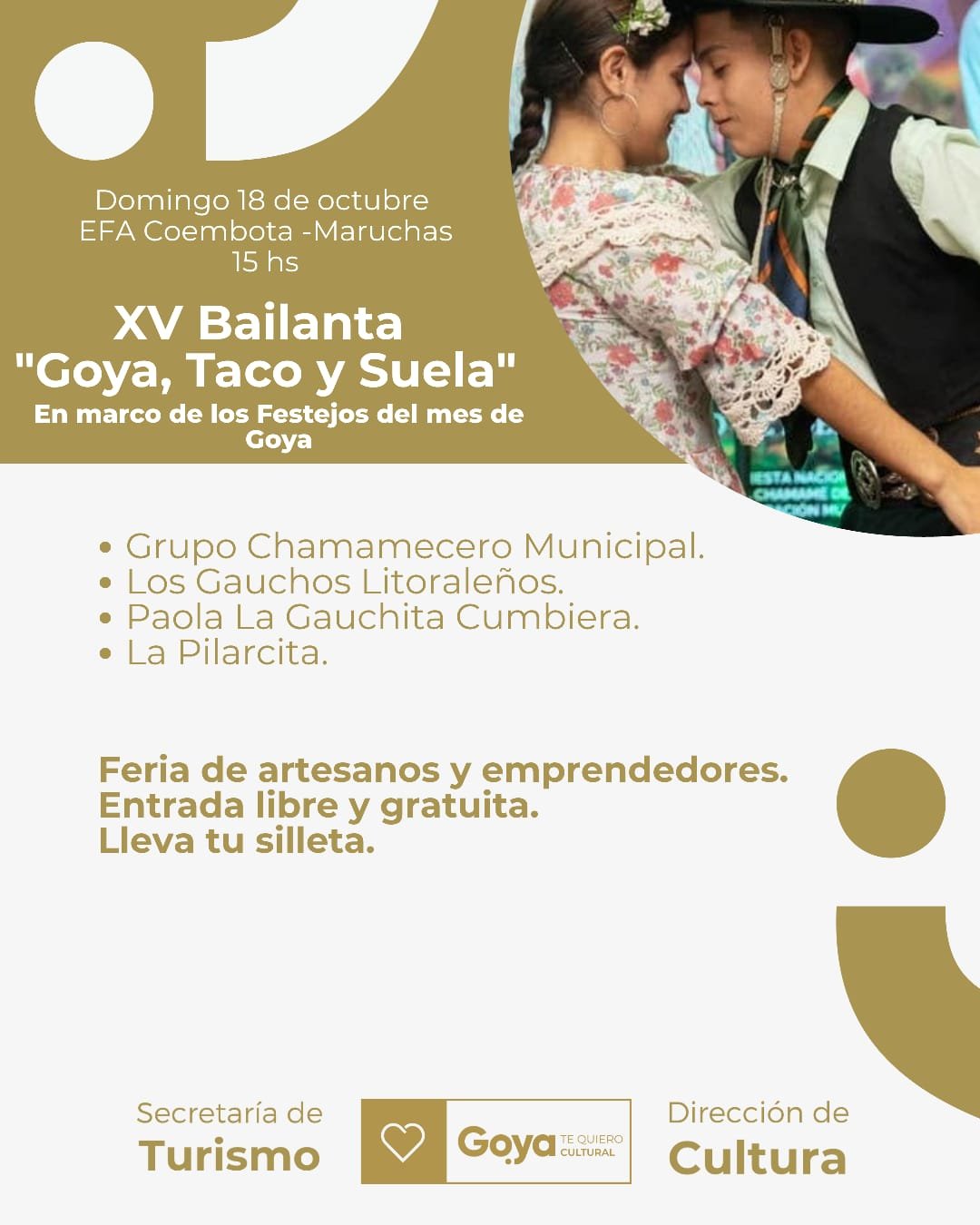 XV Goya taco y Suela en Maruchas Flyr