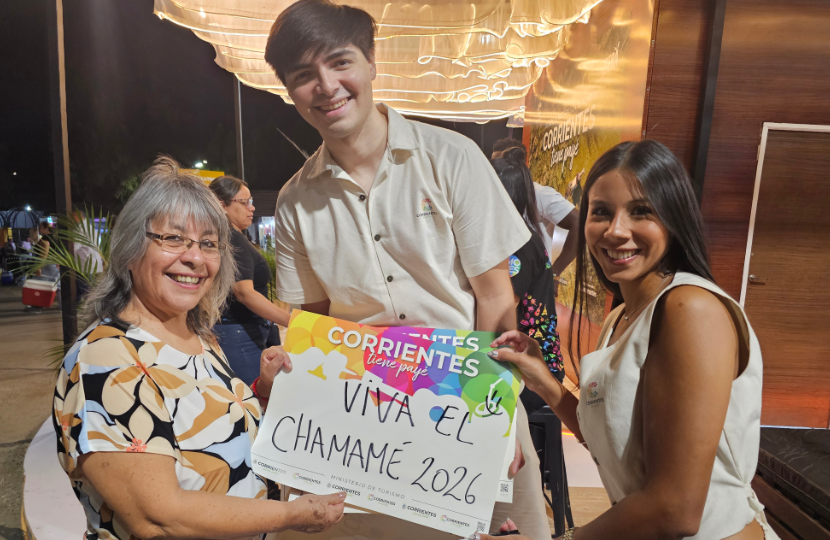 CORRIENTES PROMOCIONA SU IDENTIDAD Y DESTINOS EN LA FIESTA NACIONAL DEL CHAMAMÉ
