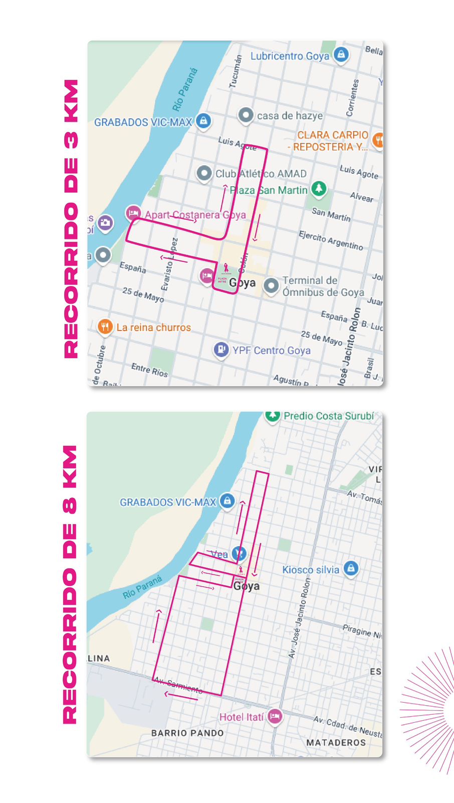“YO CORRO POR VOS”: UN GESTO SOLIDARIO QUE VESTIRÁN LAS CALLES DE ROSA
