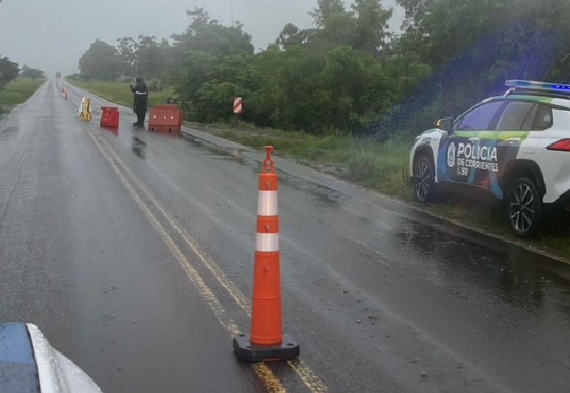 FALLAS EN RUTA NACIONAL 12: REDUCIR LA CIRCULACIÓN EN KM 783
