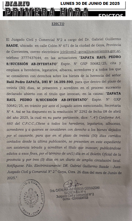 ZAPATA DIA 1