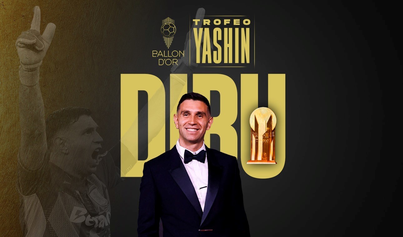 Dibu Martínez ganó por segunda vez el Trofeo Yashin