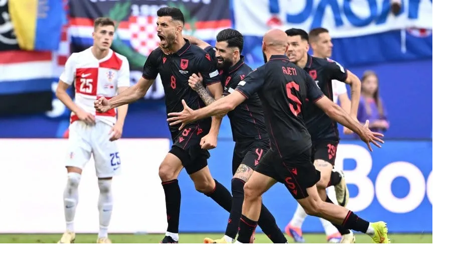 Albania rescató un agónico empate ante Croacia en un apasionante partido por la Eurocopa 2024