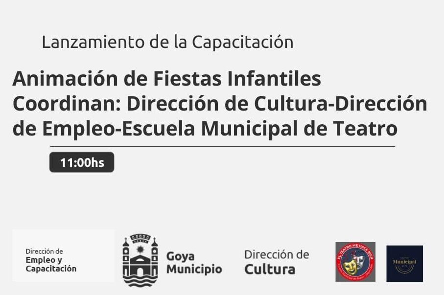 LANZAMIENTO CAPACITACIÓN EN ANIMACIÓN DE FIESTAS INFANTILES
