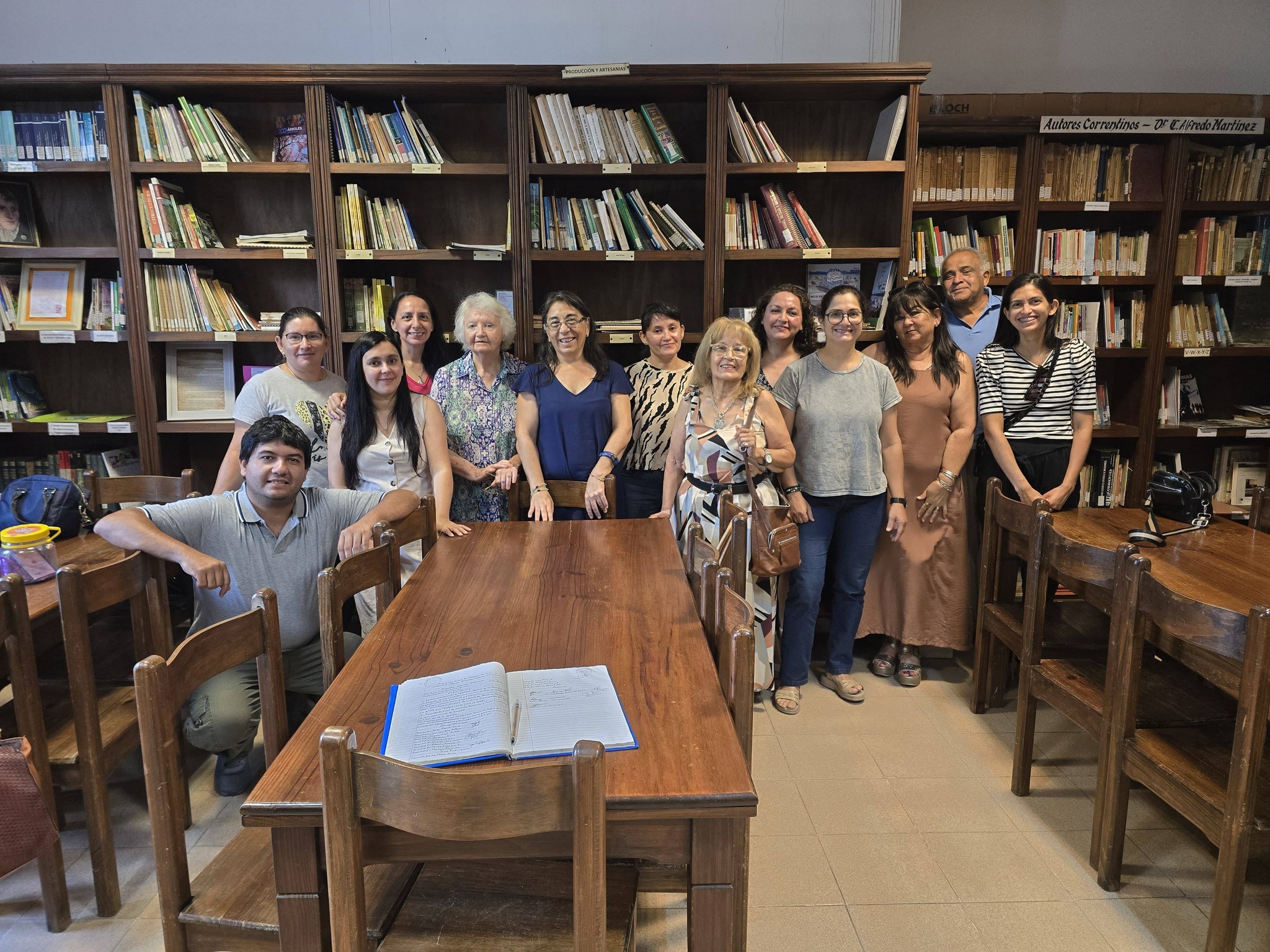 MARISA BÁEZ ES NUEVAMENTE PRESIDENTE DE LA BIBLIOTECA POPULAR “DOMINGO FAUSTINO SARMIENTO” 