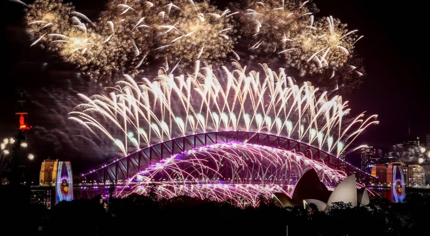 El mundo celebra el Año Nuevo: así fueron los primeros festejos de 2024