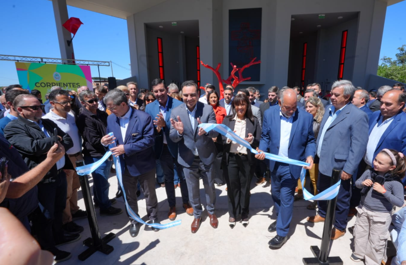 EN MERCEDES, VALDÉS ENCABEZÓ LA APERTURA DEL RENOVADO SANTUARIO DEL GAUCHITO GIL