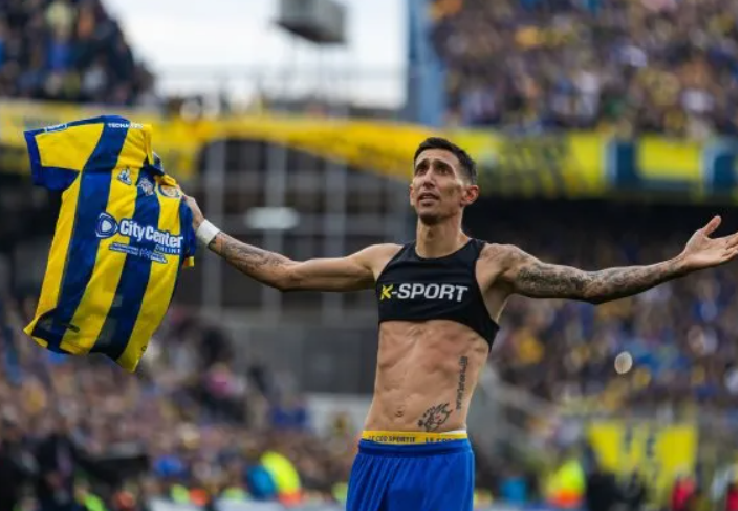 Clásico soñado para Ángel Di María: gol de tiro libre y triunfo de Rosario Central sobre Newell's