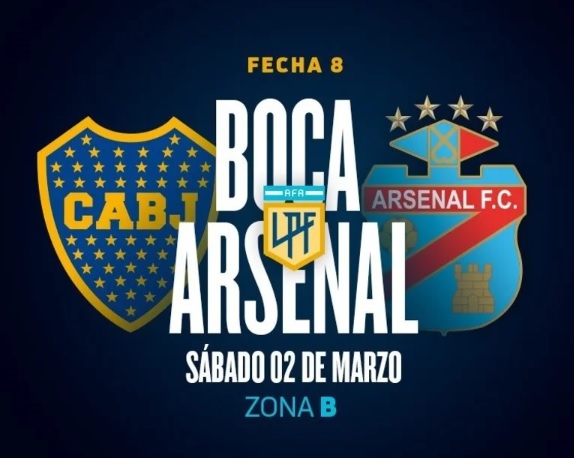 boca vs arsenal