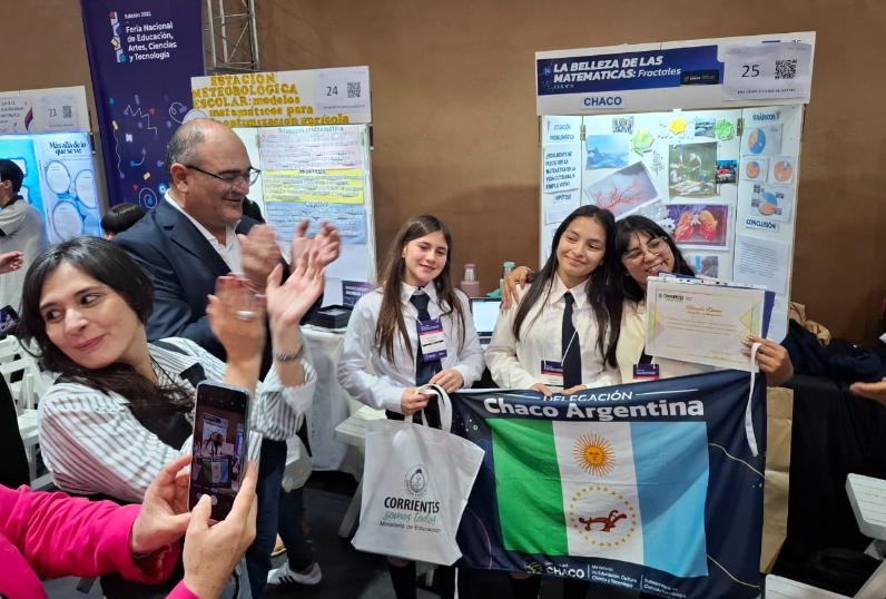 CORRIENTES SE DESTACÓ EN EL EJE MATEMÁTICA DE LA FERIA NACIONAL DE CIENCIA Y TECNOLOGÍA