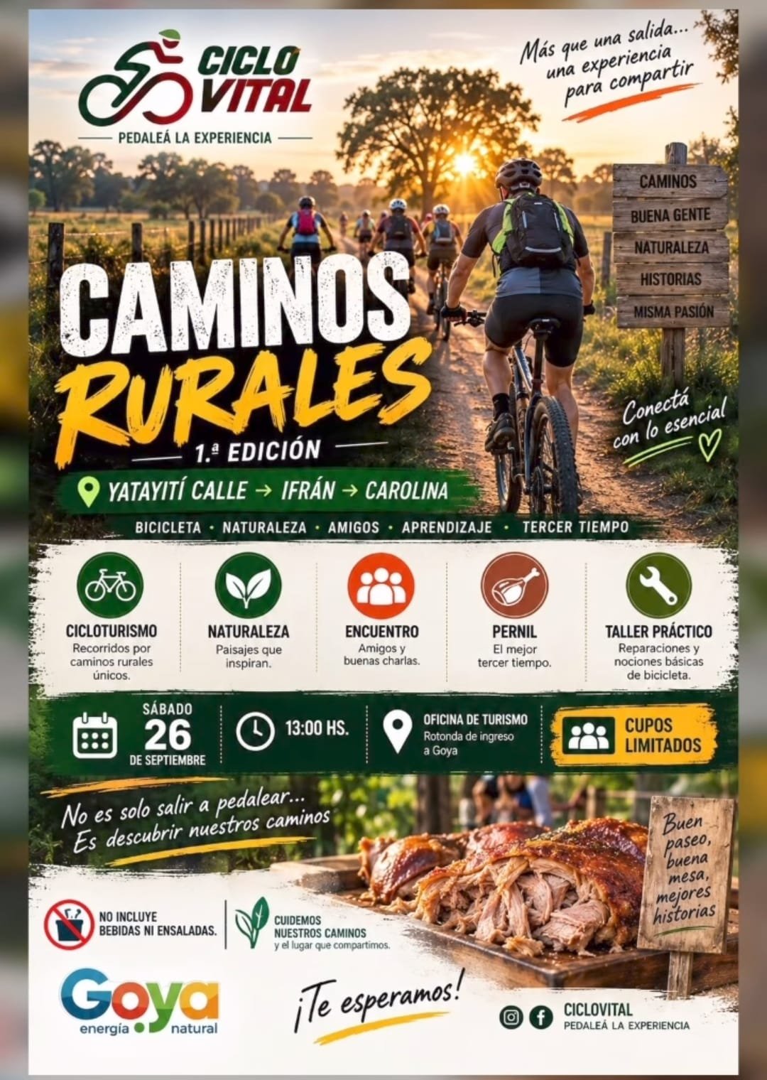 caminos rurales ciclovital