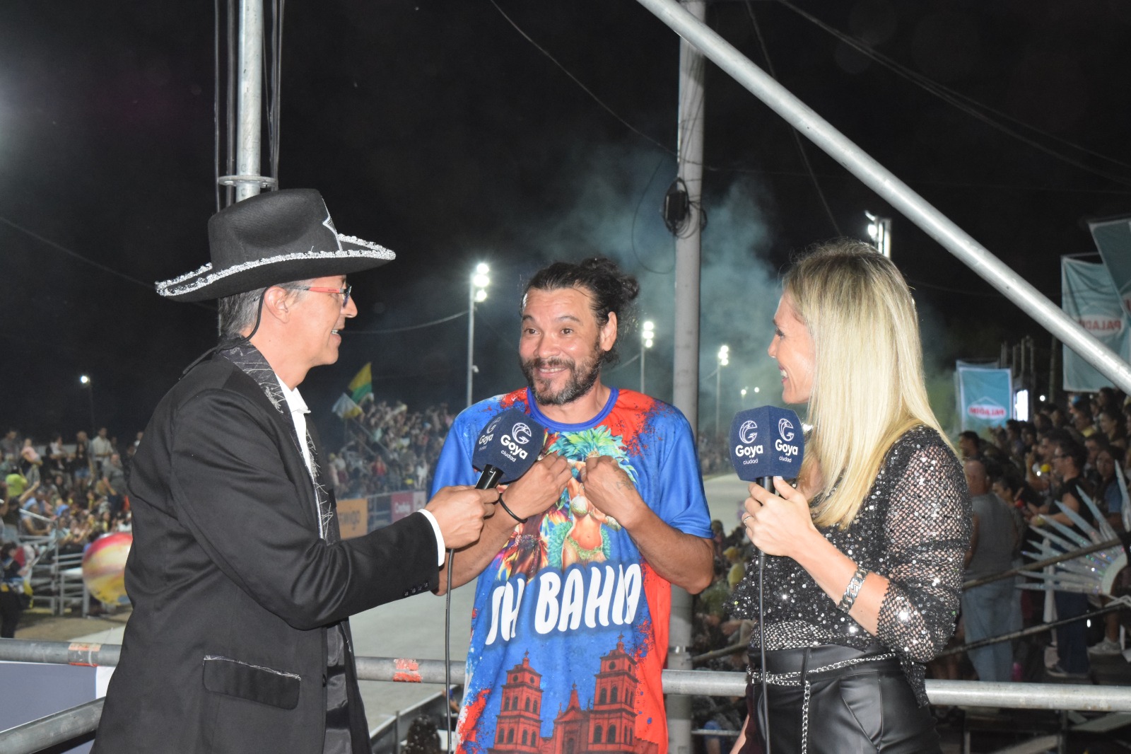 OH BAHIA CON SU RITMO POP SORPRENDE AL PÚBLICO DEL CARNAVAL DE GOYA