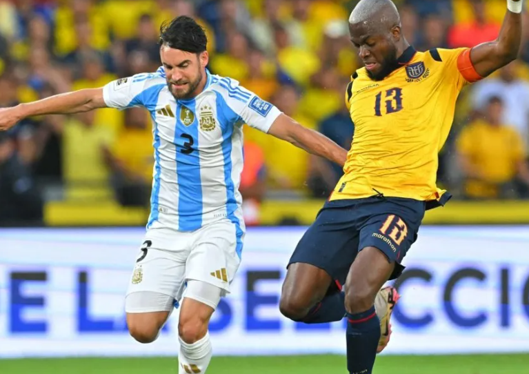 En un partido picante, Ecuador le ganó a la Selección Argentina por la fecha final de las Eliminatorias