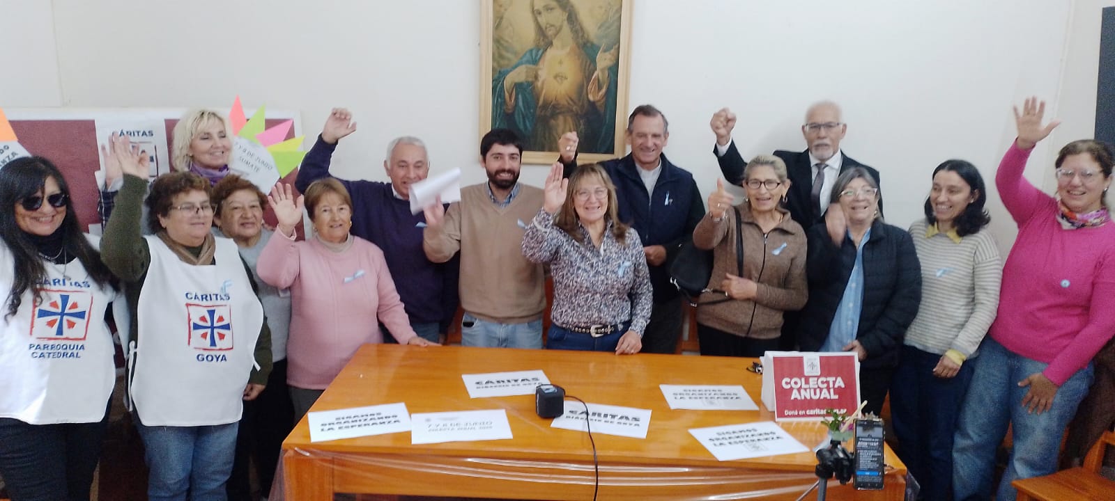 CARITAS PRESENTÓ SU COLECTA ANUAL: “SIGAMOS ORGANIZANDO LA ESPERANZA”