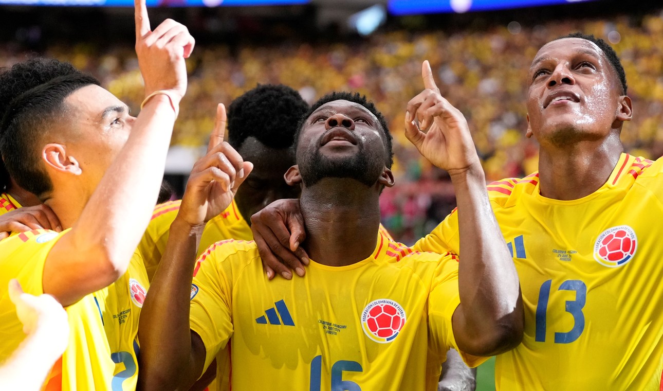 Con dos asistencias de James, Colombia venció a Paraguay en su debut en la Copa América 2024