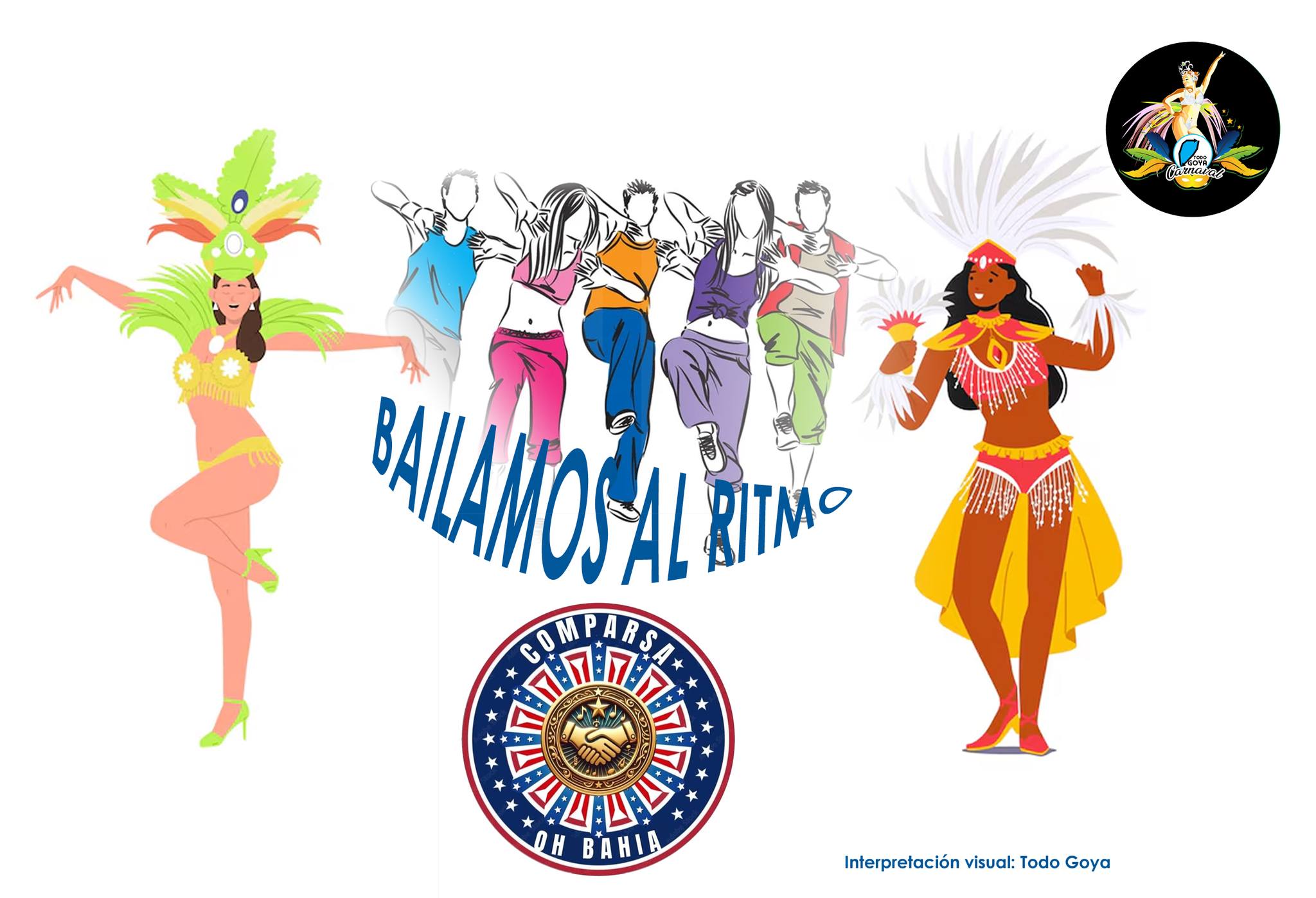 OH BAHÍA BAILA AL RITMO DEL POP EN LOS CARNAVALES DE GOYA