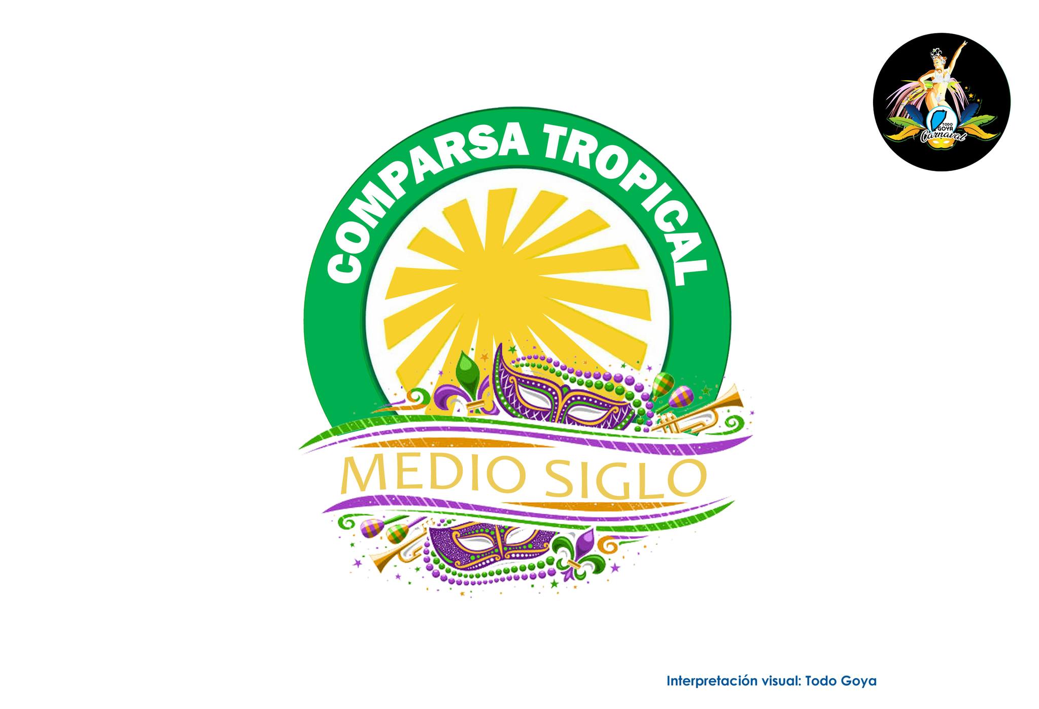 TROPICAL FESTEJA BODAS DE ORO Y VUELVE A LA COMPETENCIA DE LOS CARNAVALES GOYANOS