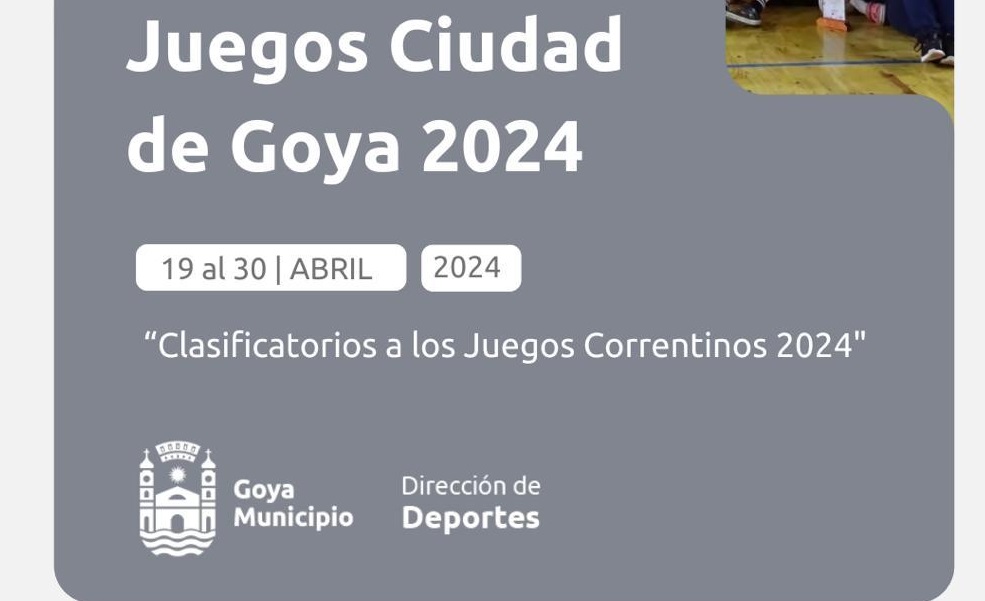 Conferencia de Prensa: JUEGOS CIUDAD DE GOYA