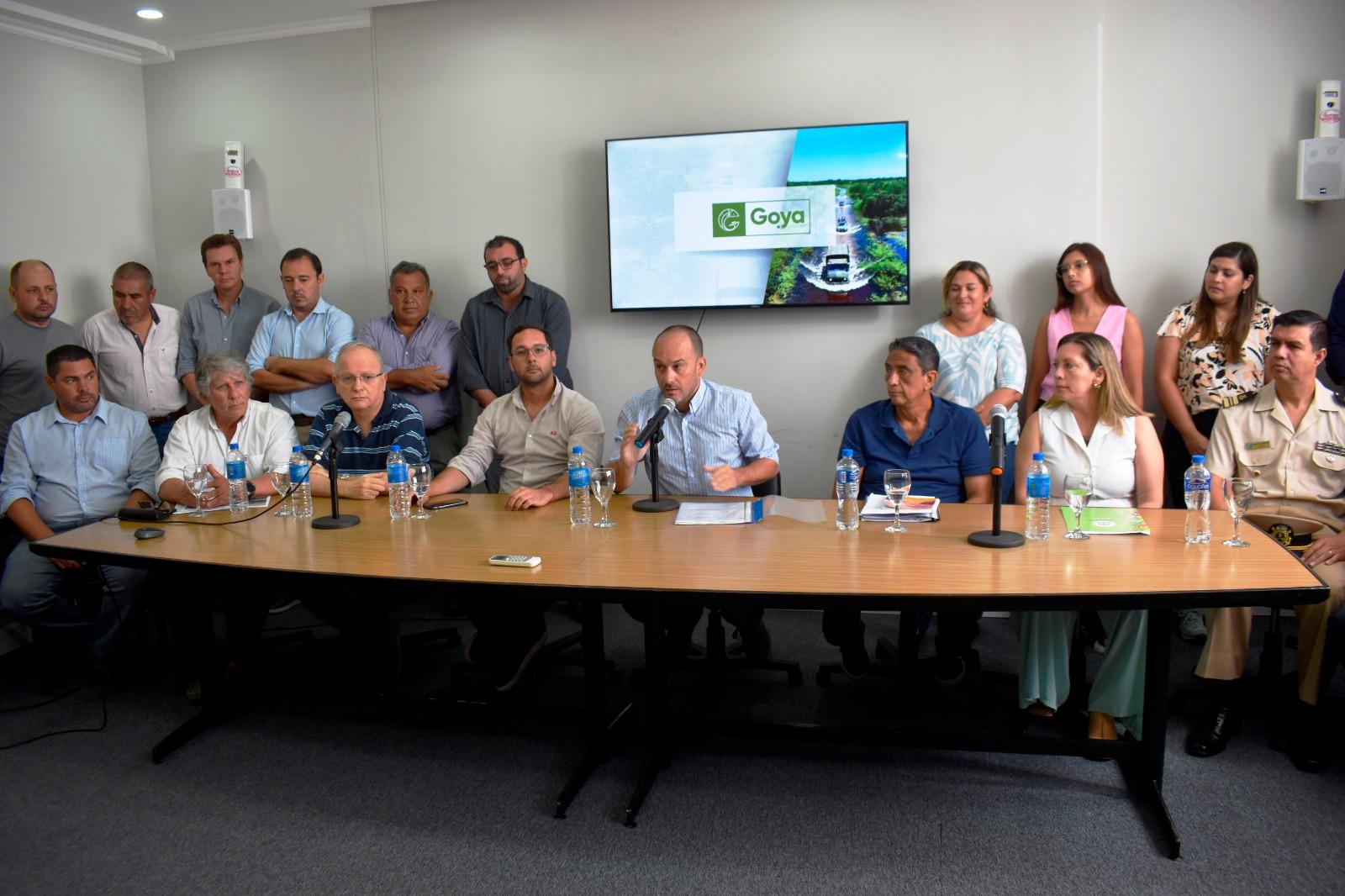 CONFERENCIA DE PRENSA: INFORME ÚLTIMAS CONTINGENCIAS QUE AFECTARON A GOYA