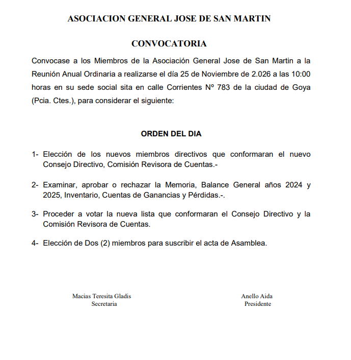 convocatoria un dia galarza