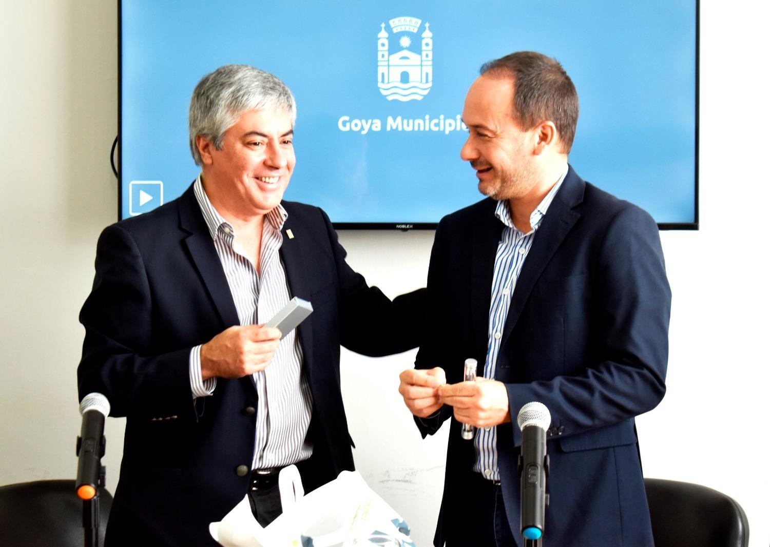 Municipalidad de Goya y UNNE: FIRMAN CONVENIO PARA PROMOVER CARRERAS UNIVERSITARIAS EN GOYA