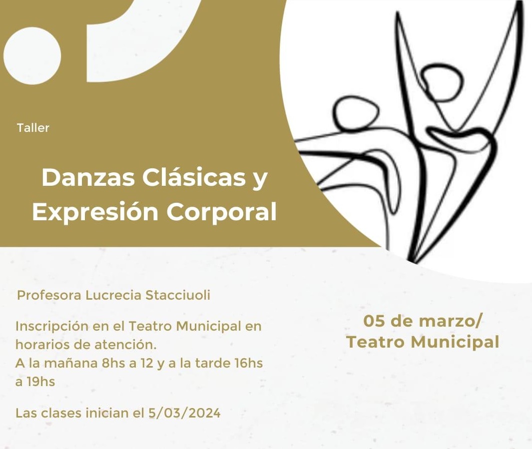 TALLER DE DANZAS CLÁSICAS Y EXPRESIÓN CORPORAL