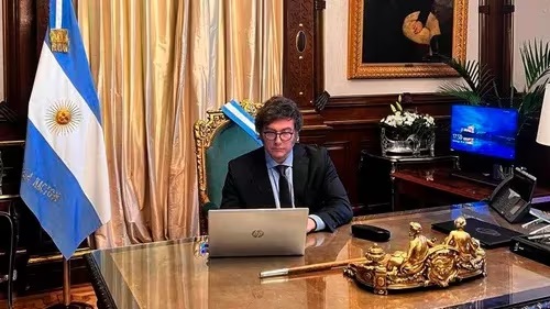 Milei: "Estamos abocados a terminar con la hiperinflación"