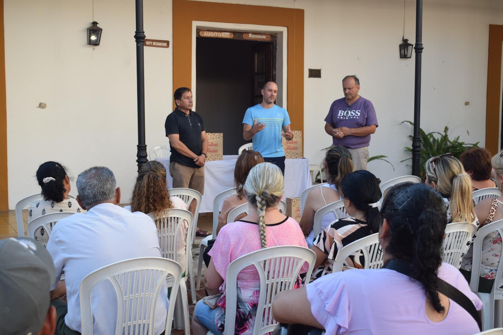 EL INTENDENTE DESPIDIÓ EL AÑO JUNTO A LOS PRESIDENTES BARRIALES