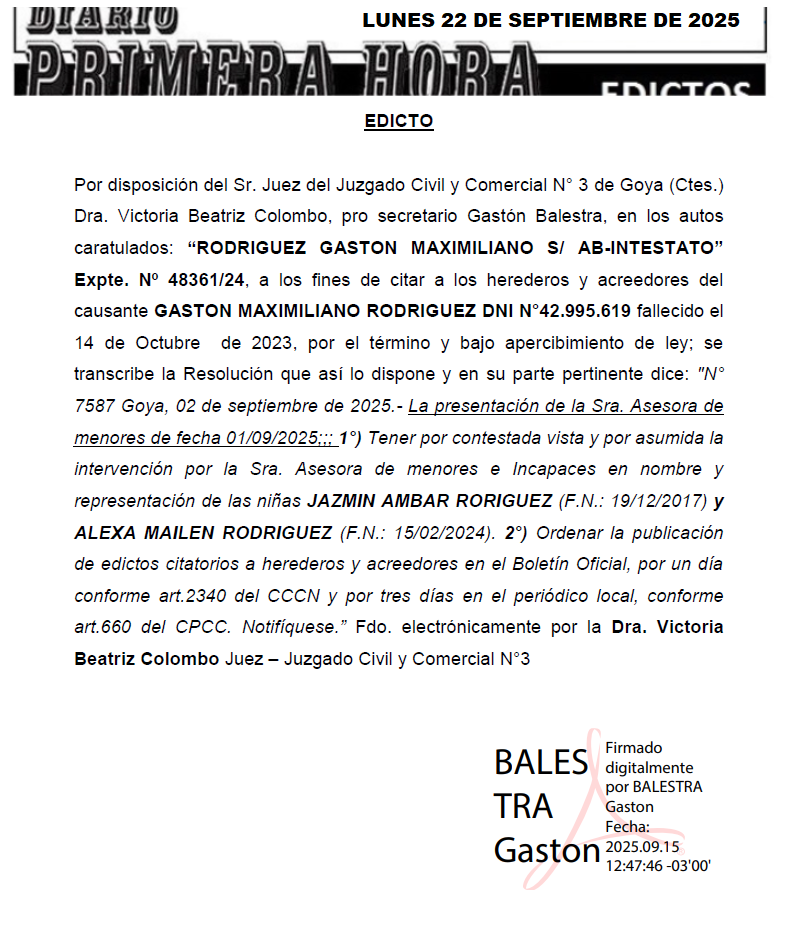dia 1 barrio
