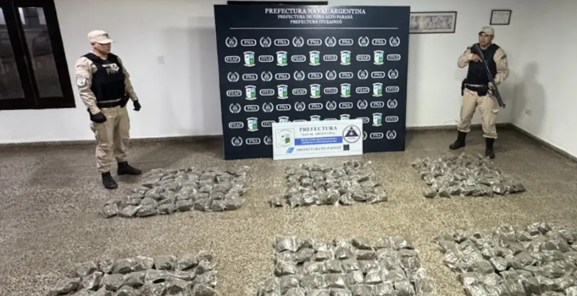 LLAMADO ANÓNIMO Y PERSECUCIÓN: CÓMO INCAUTARON 91 KILOS DE MARIHUANA EN CORRIENTES